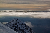 Salita dalla Valle del Tino a MONTI TORNELLO E TORNONE il 10 dicembre 2011 - FOTOGALLERY